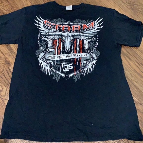 TNA Impact Wrestling Storm T-shirt - Picture 1 of 3